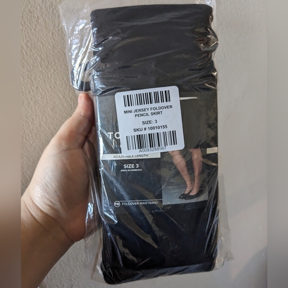 Torrid Plus Size Mini Jersey Foldover Pencil Skirt - 3X - Picture 6 of 6